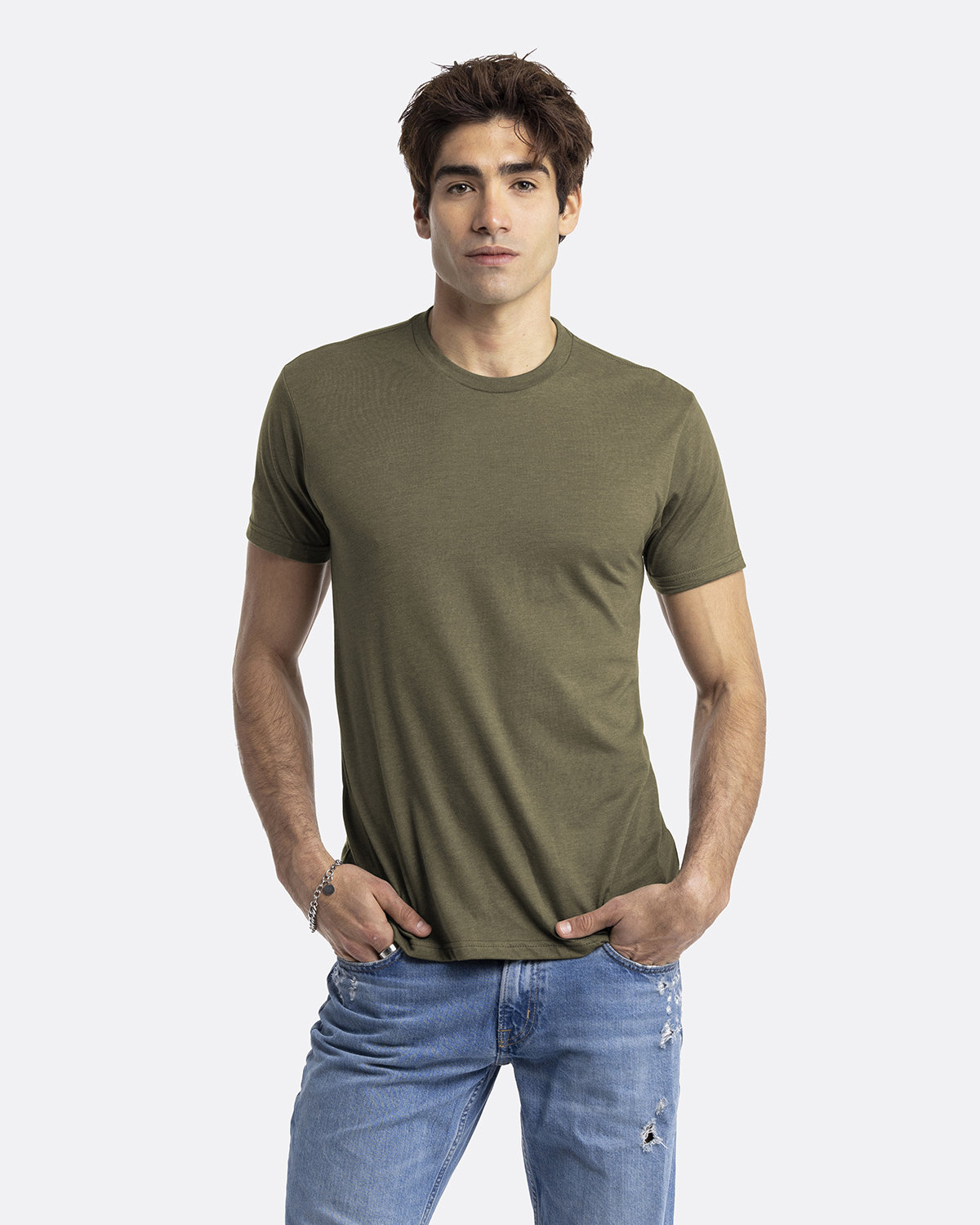 5 Pack Of Next Level Apparel N6210 Unisex CVC Premium Soft Tee Crewneck T-Shirt - Picture 26 of 42