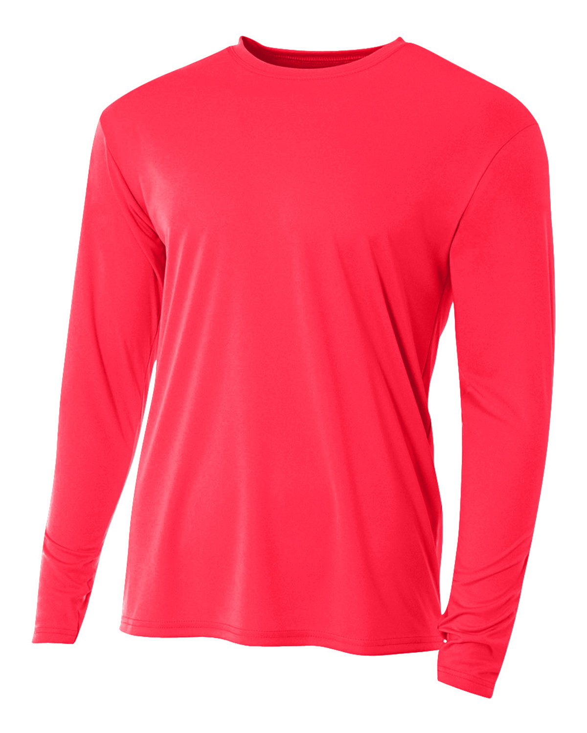A4 NB3165 Youth Long Sleeve Moisture Wicking Cooling Performance Crew T-Shirt - Picture 7 of 38