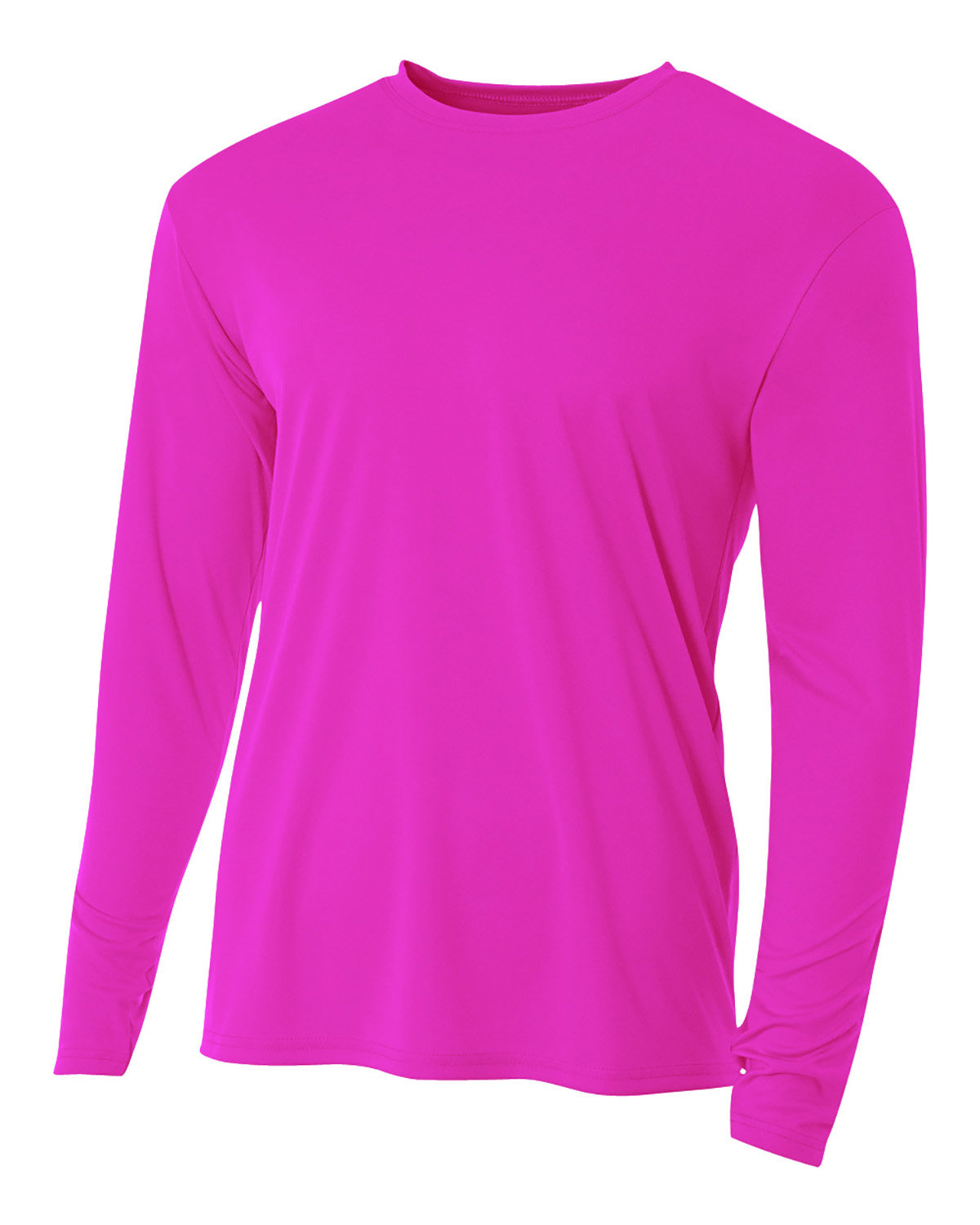 A4 NB3165 Youth Long Sleeve Moisture Wicking Cooling Performance Crew T-Shirt - Picture 10 of 38