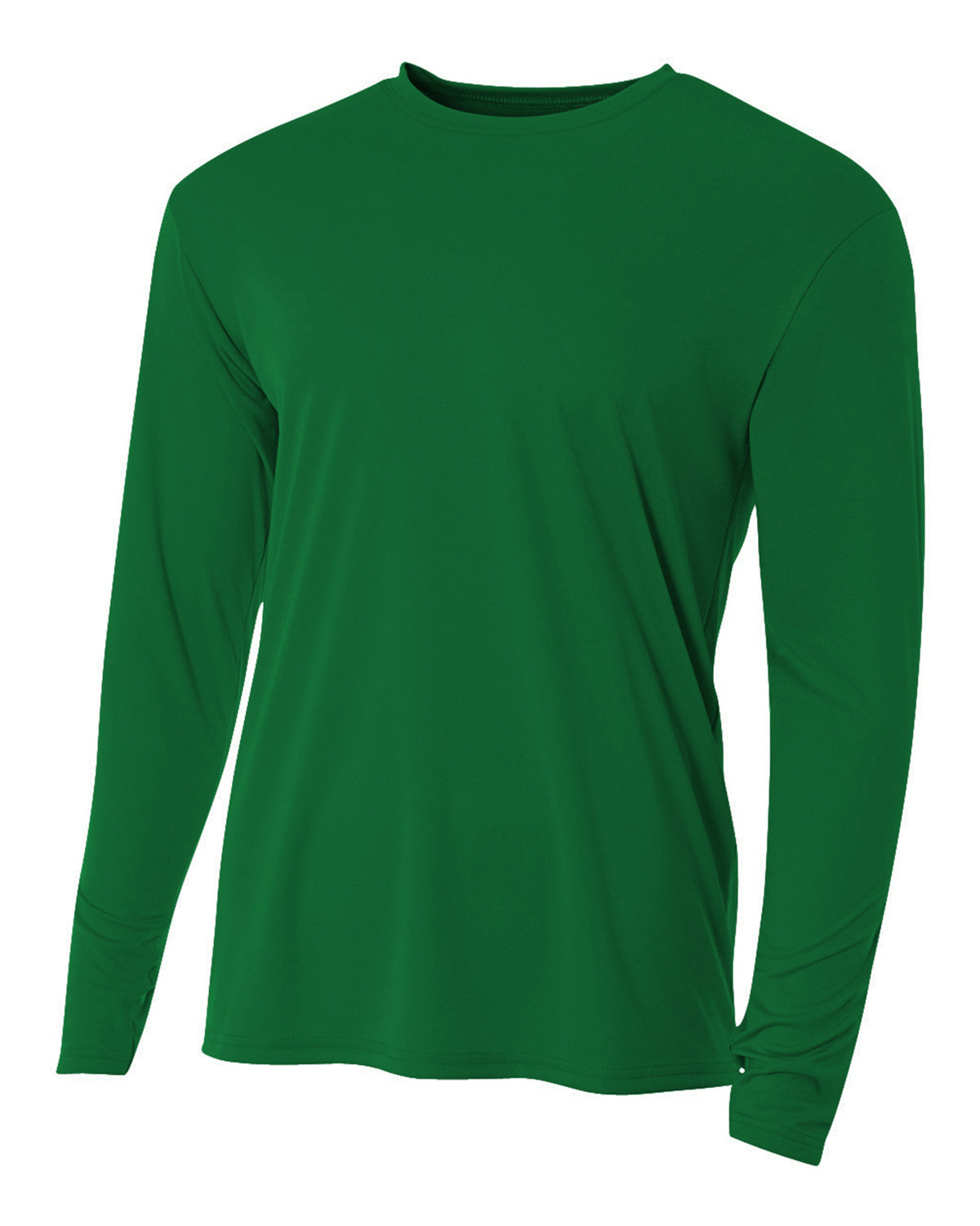 A4 NB3165 Youth Long Sleeve Moisture Wicking Cooling Performance Crew T-Shirt - Picture 13 of 38