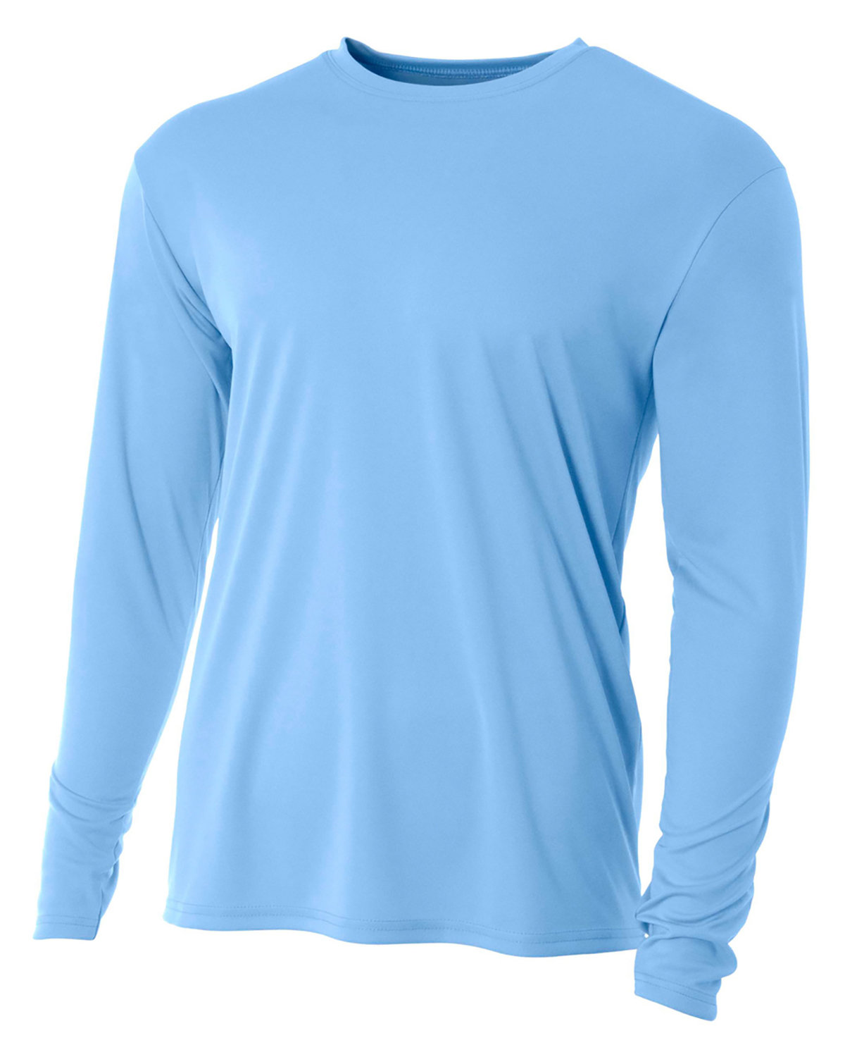 A4 NB3165 Youth Long Sleeve Moisture Wicking Cooling Performance Crew T-Shirt - Picture 14 of 38