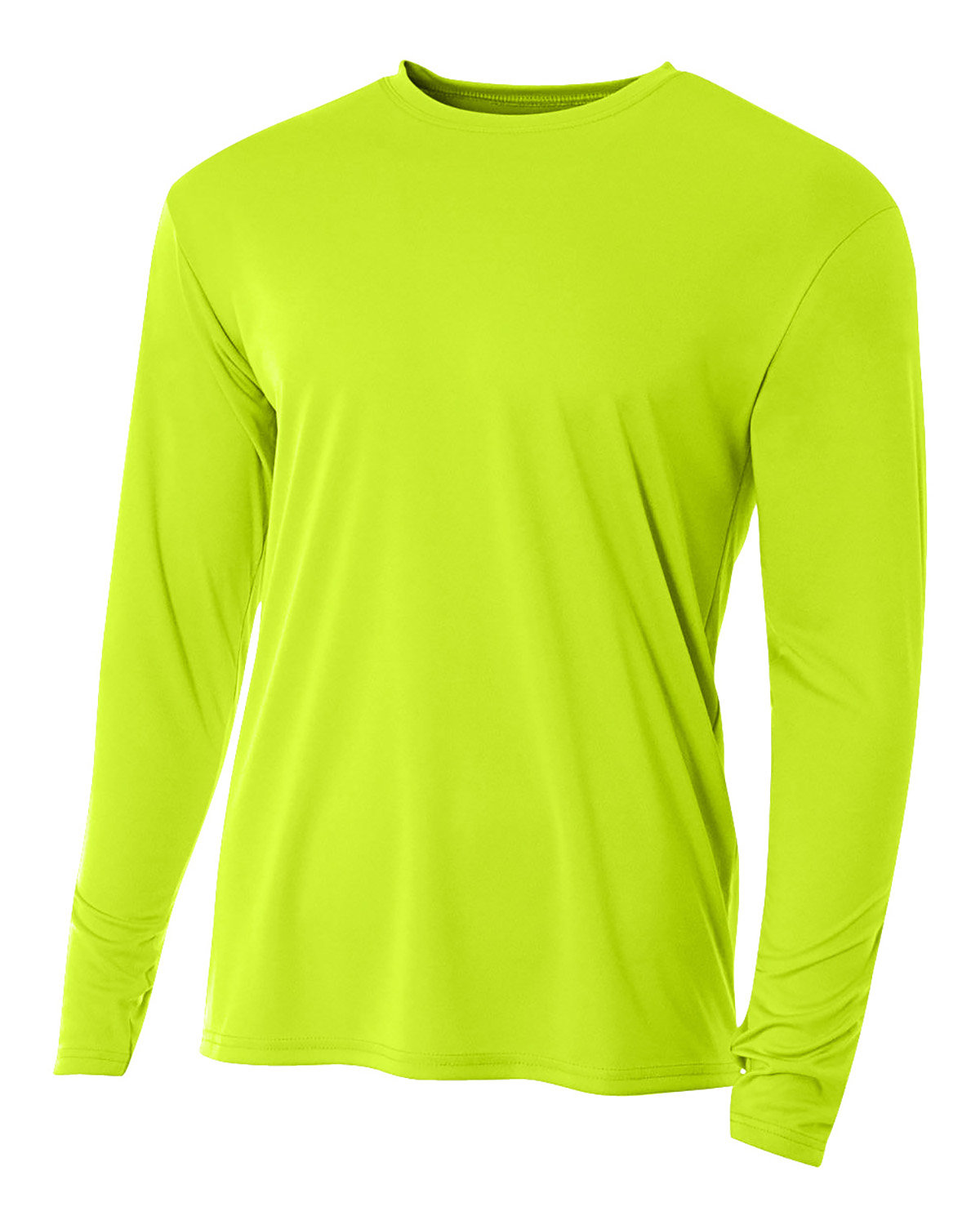 A4 NB3165 Youth Long Sleeve Moisture Wicking Cooling Performance Crew T-Shirt - Picture 17 of 38