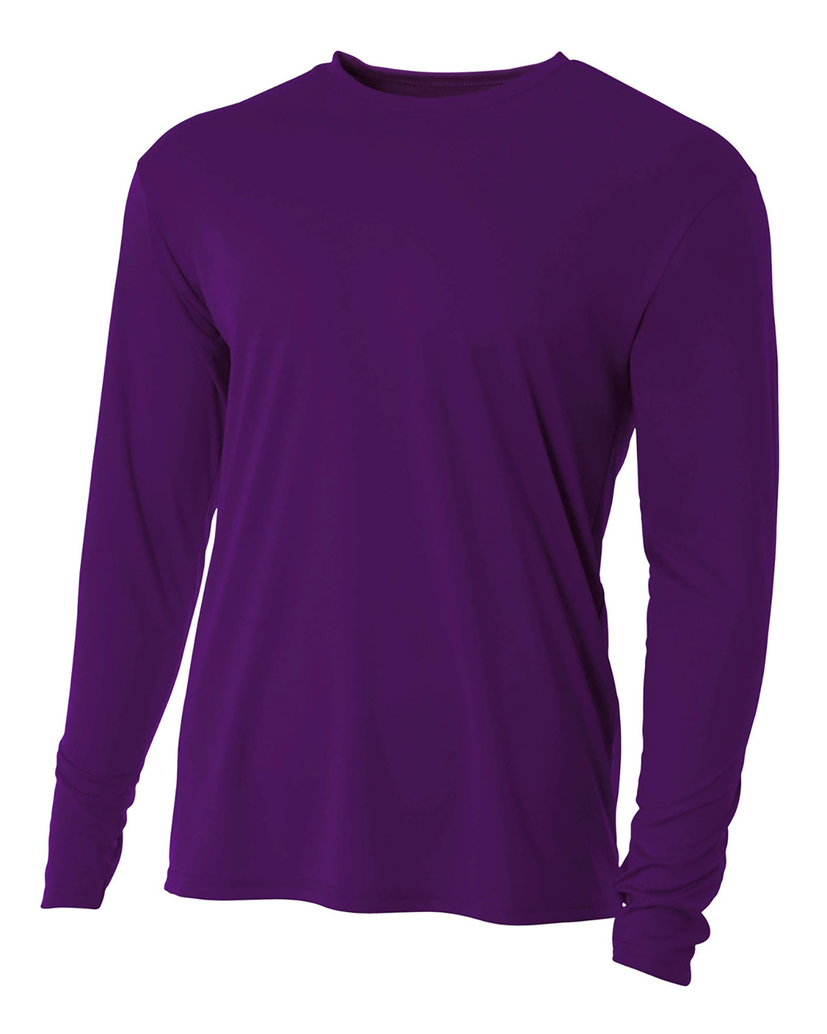 A4 NB3165 Youth Long Sleeve Moisture Wicking Cooling Performance Crew T-Shirt - Picture 26 of 38