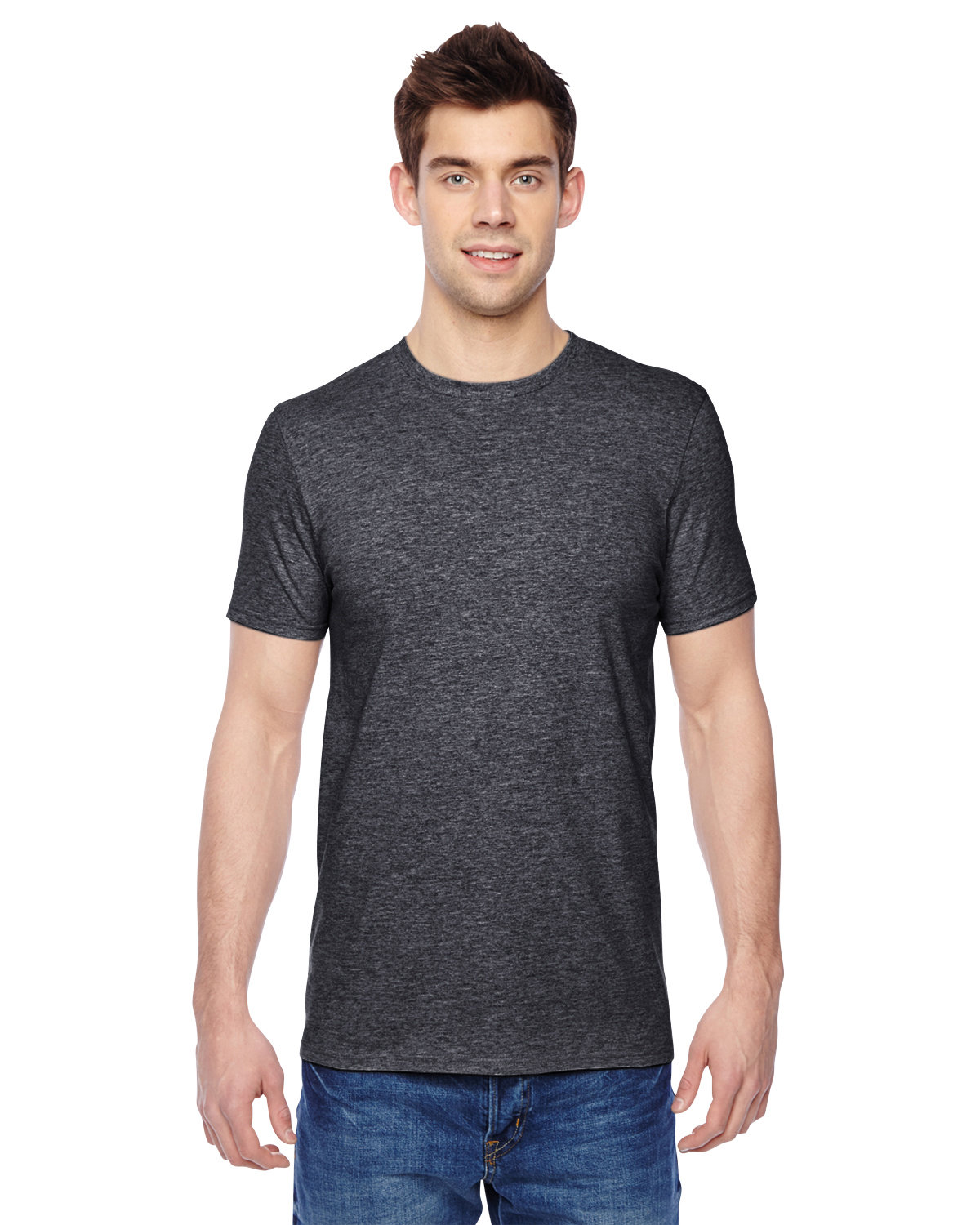 5 Pack Of Fruit of the Loom SF45R Adult Lightweight Sofspun Jersey Crew T-Shirt - Picture 7 of 17