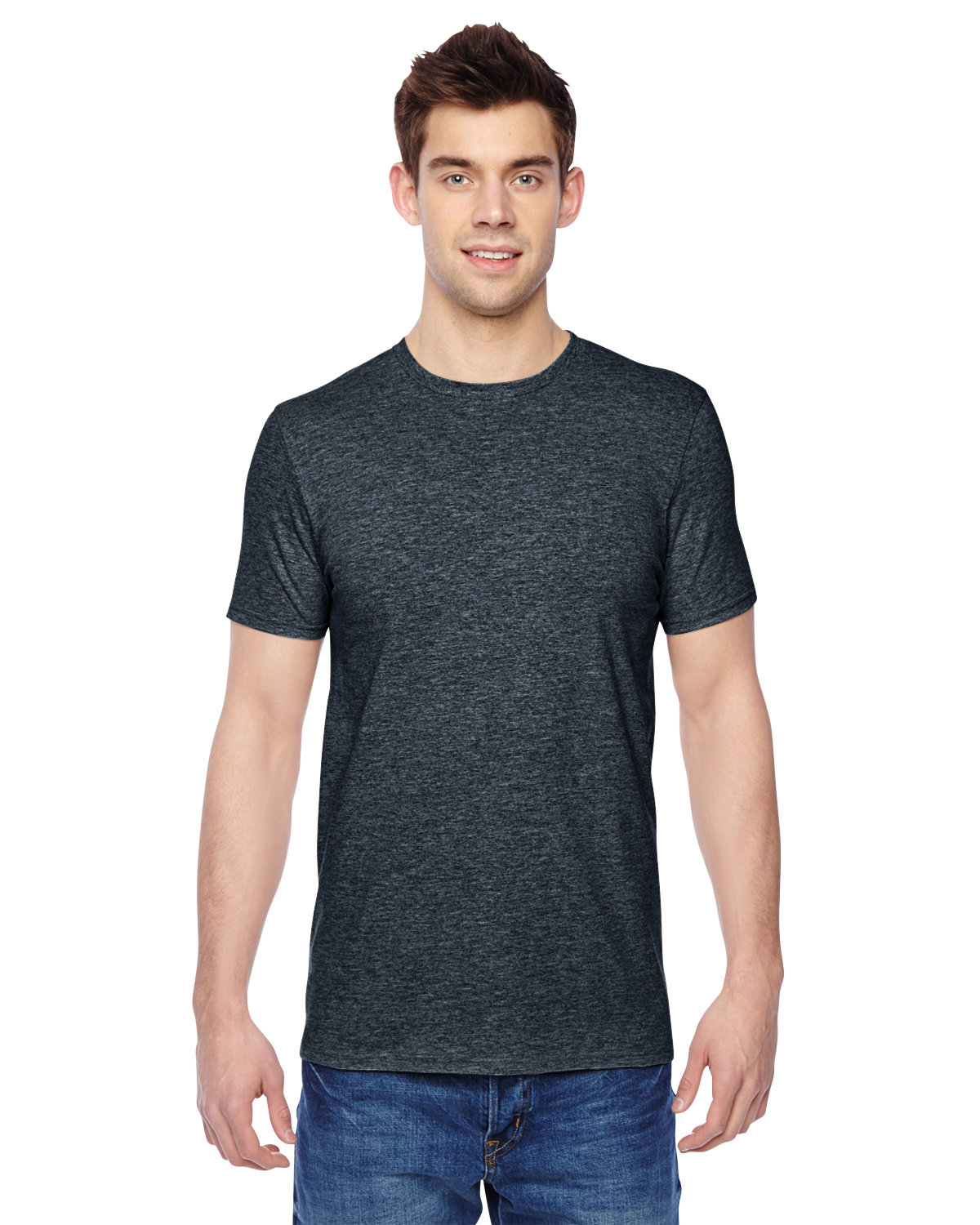 5 Pack Of Fruit of the Loom SF45R Adult Lightweight Sofspun Jersey Crew T-Shirt - Picture 11 of 17