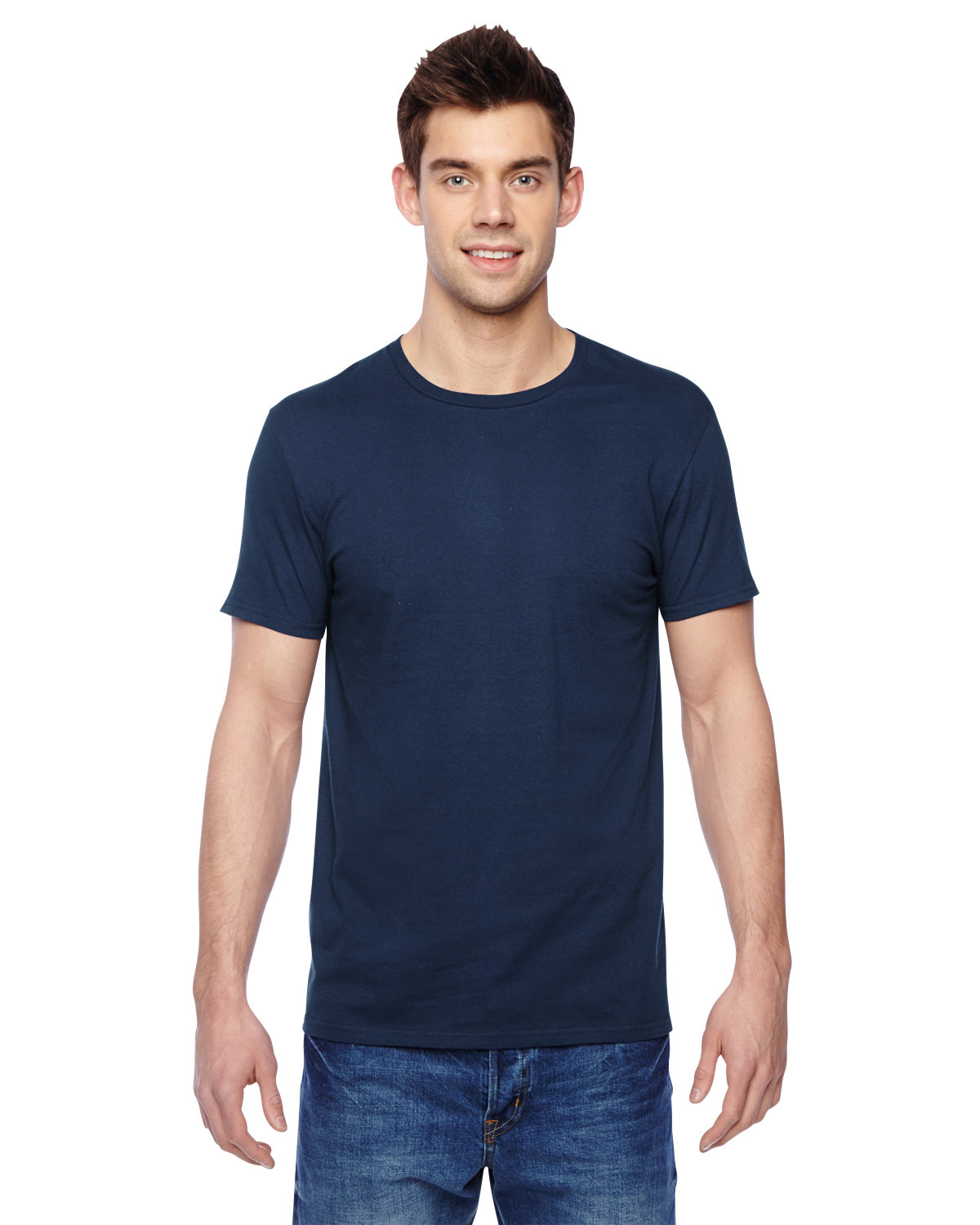 5 Pack Of Fruit of the Loom SF45R Adult Lightweight Sofspun Jersey Crew T-Shirt - Picture 13 of 17
