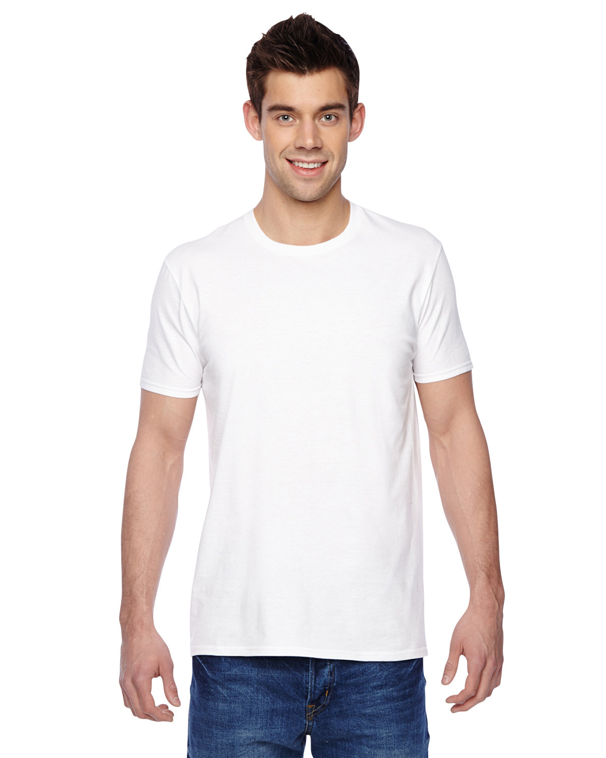 5 Pack Of Fruit of the Loom SF45R Adult Lightweight Sofspun Jersey Crew T-Shirt - Picture 17 of 17
