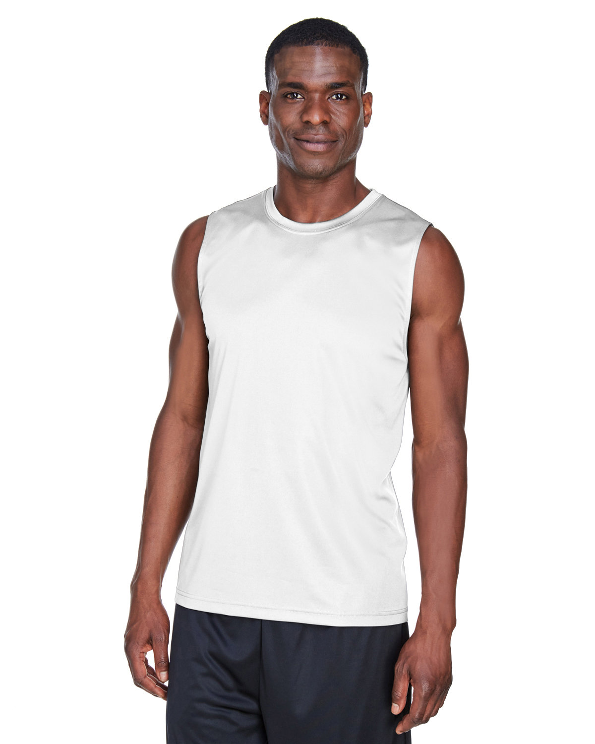 5 Pack Of Team 365 TT11M Mens Sleeveless T Shirt Zone Performance Muscle T-Shirt - Picture 9 of 9