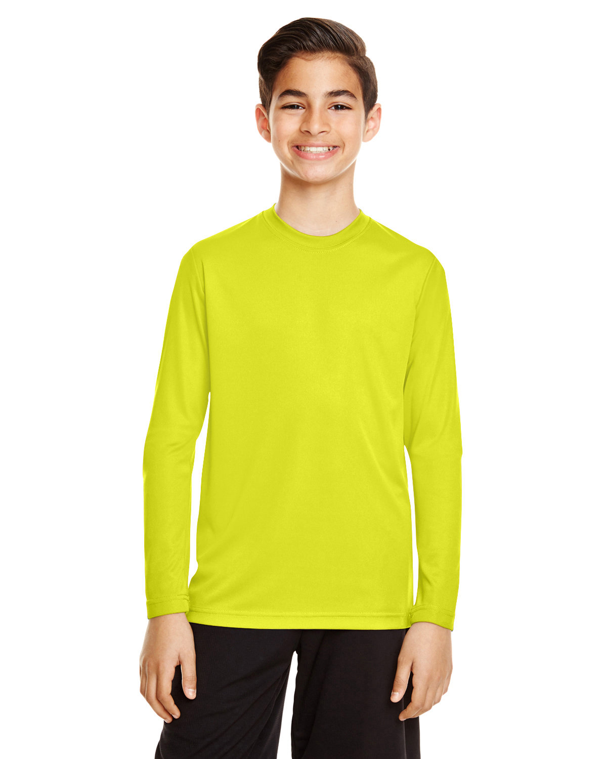 3 Pack Of Team 365 TT11YL Youth Zone Performance T Shirt Long Sleeve T-Shirt - Picture 3 of 14