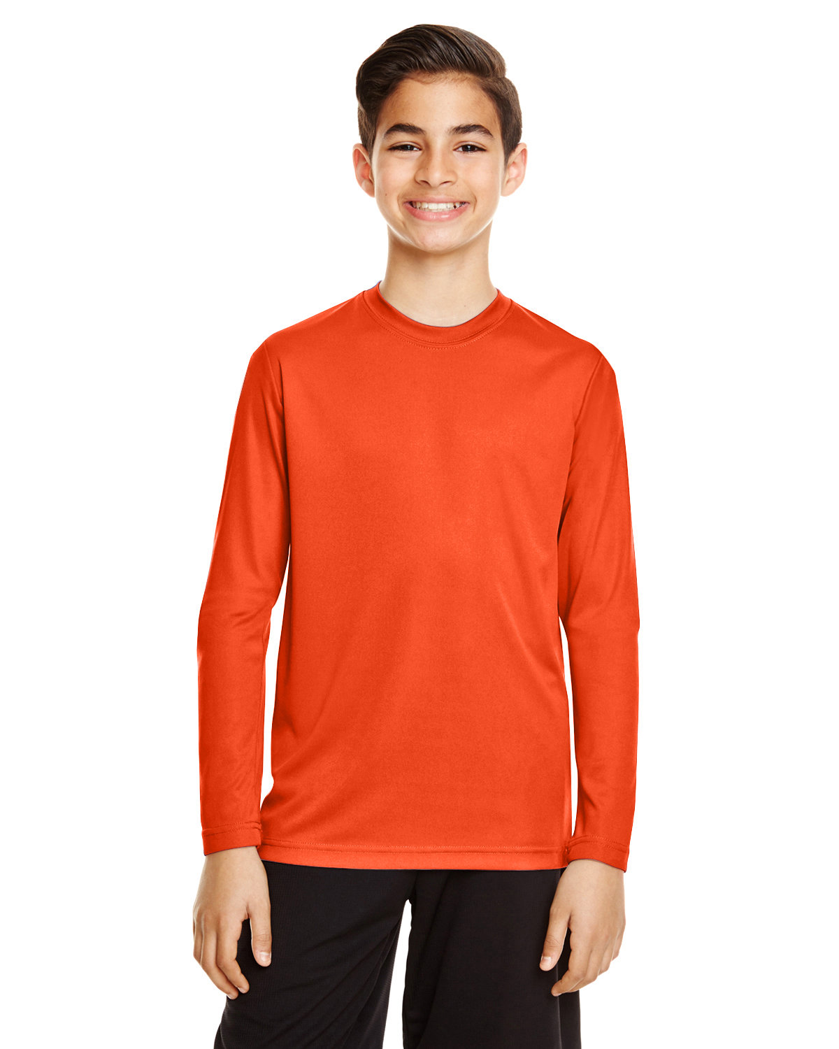 3 Pack Of Team 365 TT11YL Youth Zone Performance T Shirt Long Sleeve T-Shirt - Picture 10 of 14