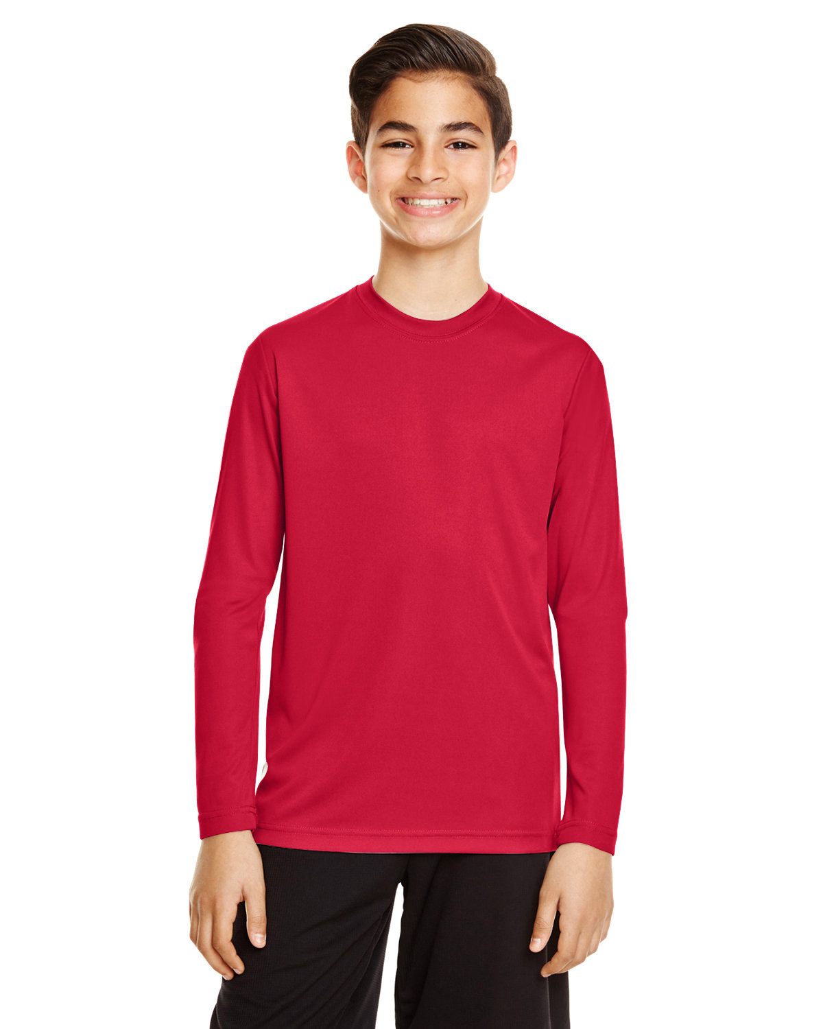 3 Pack Of Team 365 TT11YL Youth Zone Performance T Shirt Long Sleeve T-Shirt - Picture 12 of 14