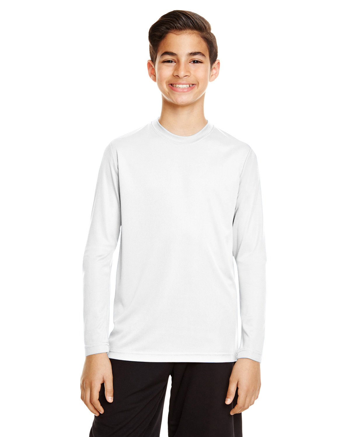 3 Pack Of Team 365 TT11YL Youth Zone Performance T Shirt Long Sleeve T-Shirt - Picture 14 of 14