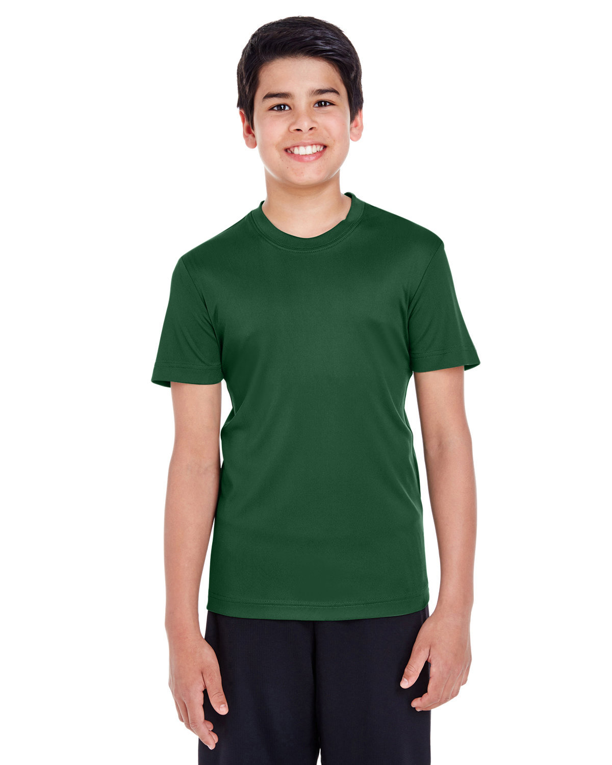 5 Pack Of Team 365 TT11Y Youth Zone Performance T Shirt Stylish T-Shirt - Picture 10 of 26