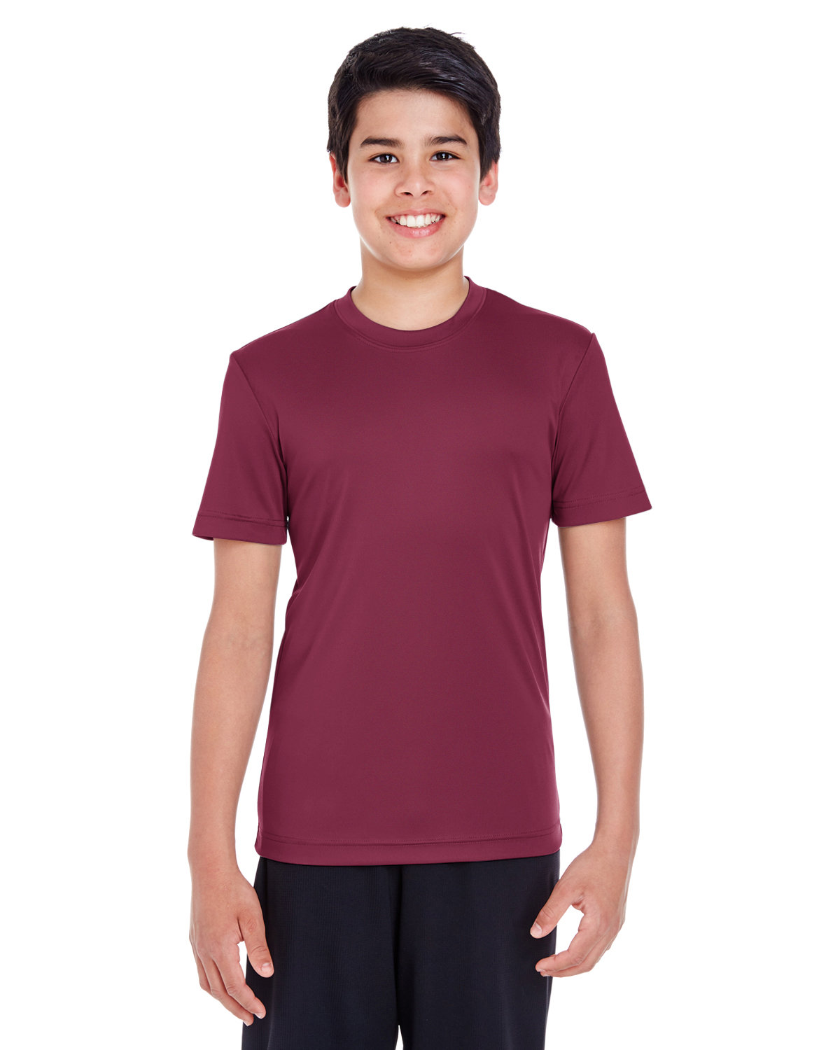 5 Pack Of Team 365 TT11Y Youth Zone Performance T Shirt Stylish T-Shirt - Picture 12 of 26