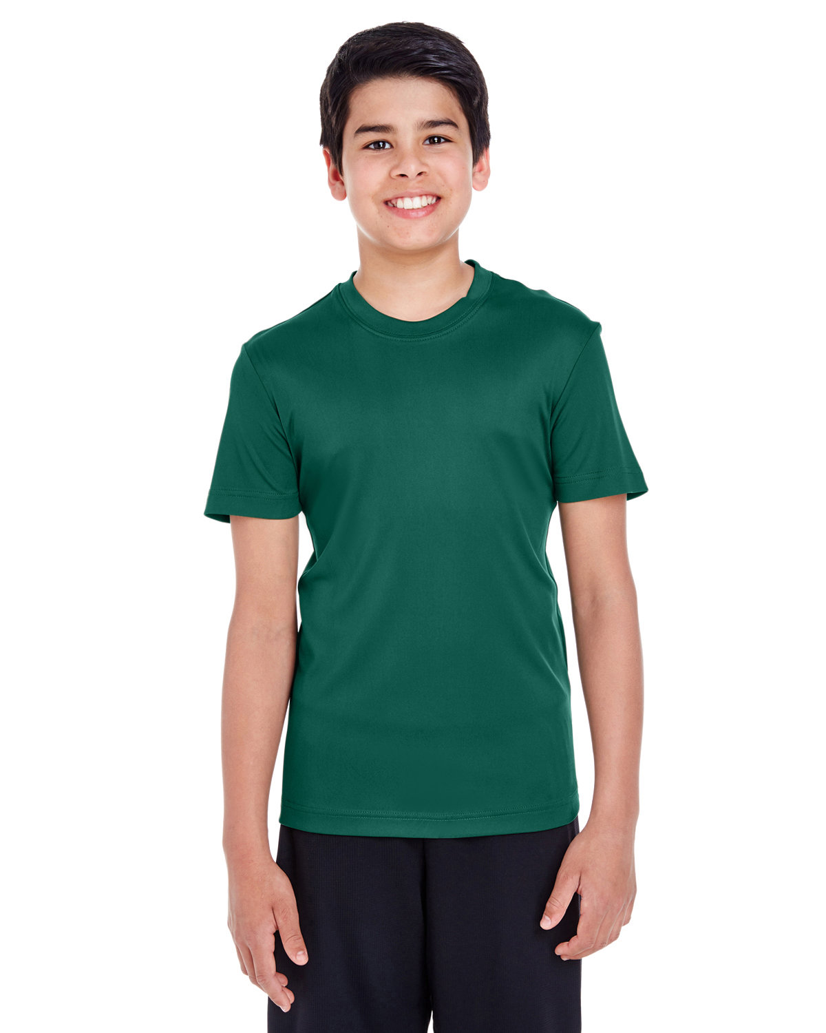 5 Pack Of Team 365 TT11Y Youth Zone Performance T Shirt Stylish T-Shirt - Picture 13 of 26