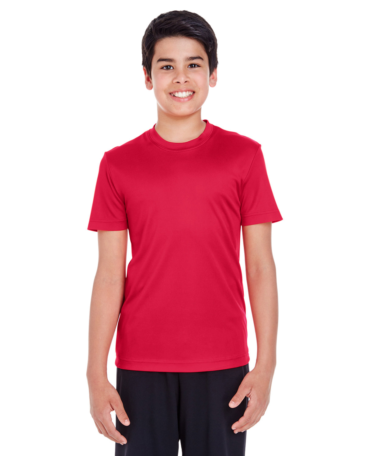 5 Pack Of Team 365 TT11Y Youth Zone Performance T Shirt Stylish T-Shirt - Picture 20 of 26
