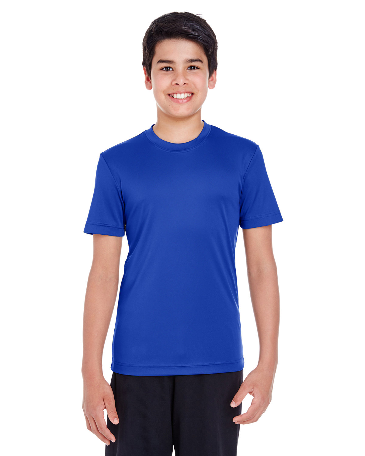 5 Pack Of Team 365 TT11Y Youth Zone Performance T Shirt Stylish T-Shirt - Picture 21 of 26