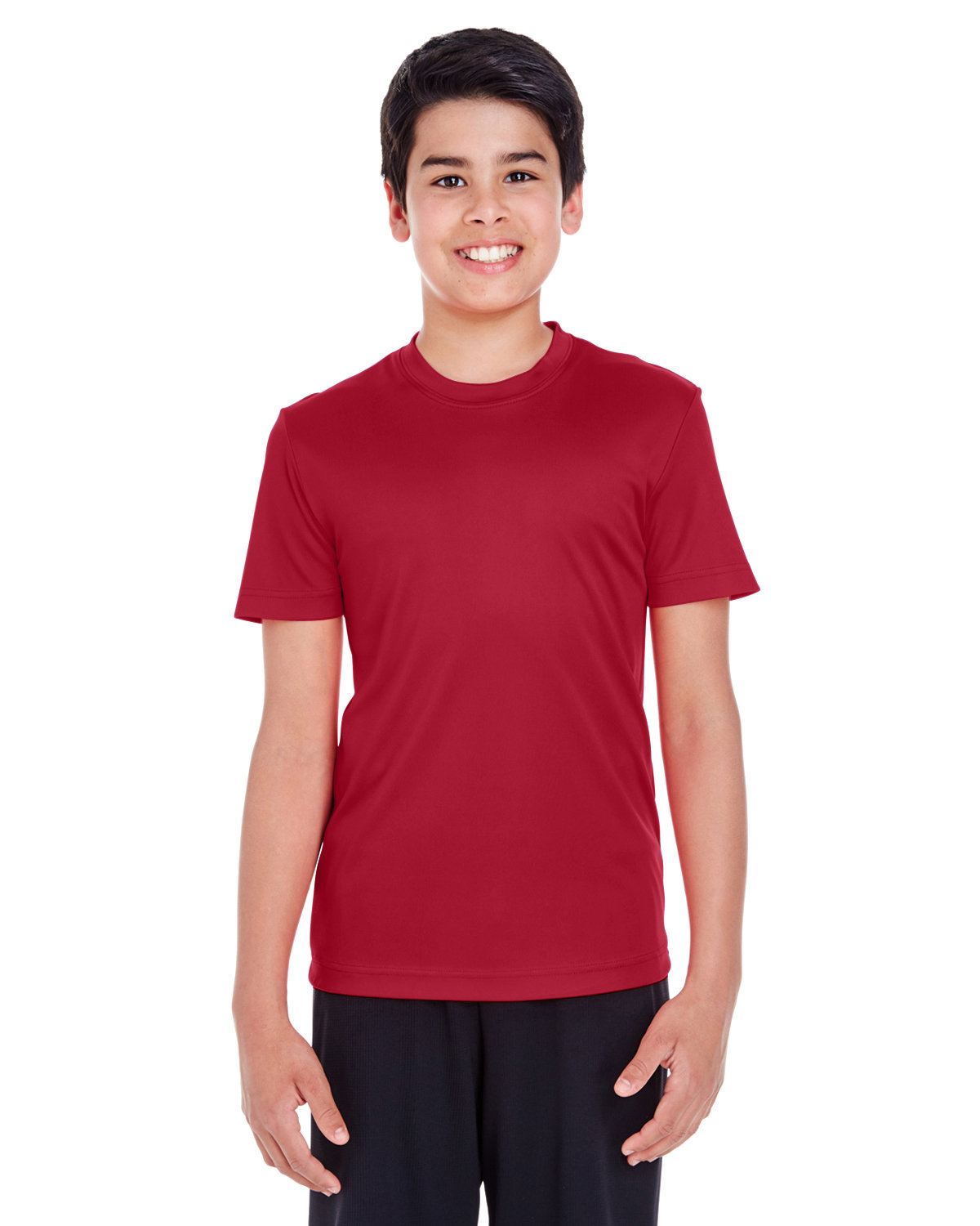 5 Pack Of Team 365 TT11Y Youth Zone Performance T Shirt Stylish T-Shirt - Picture 22 of 26