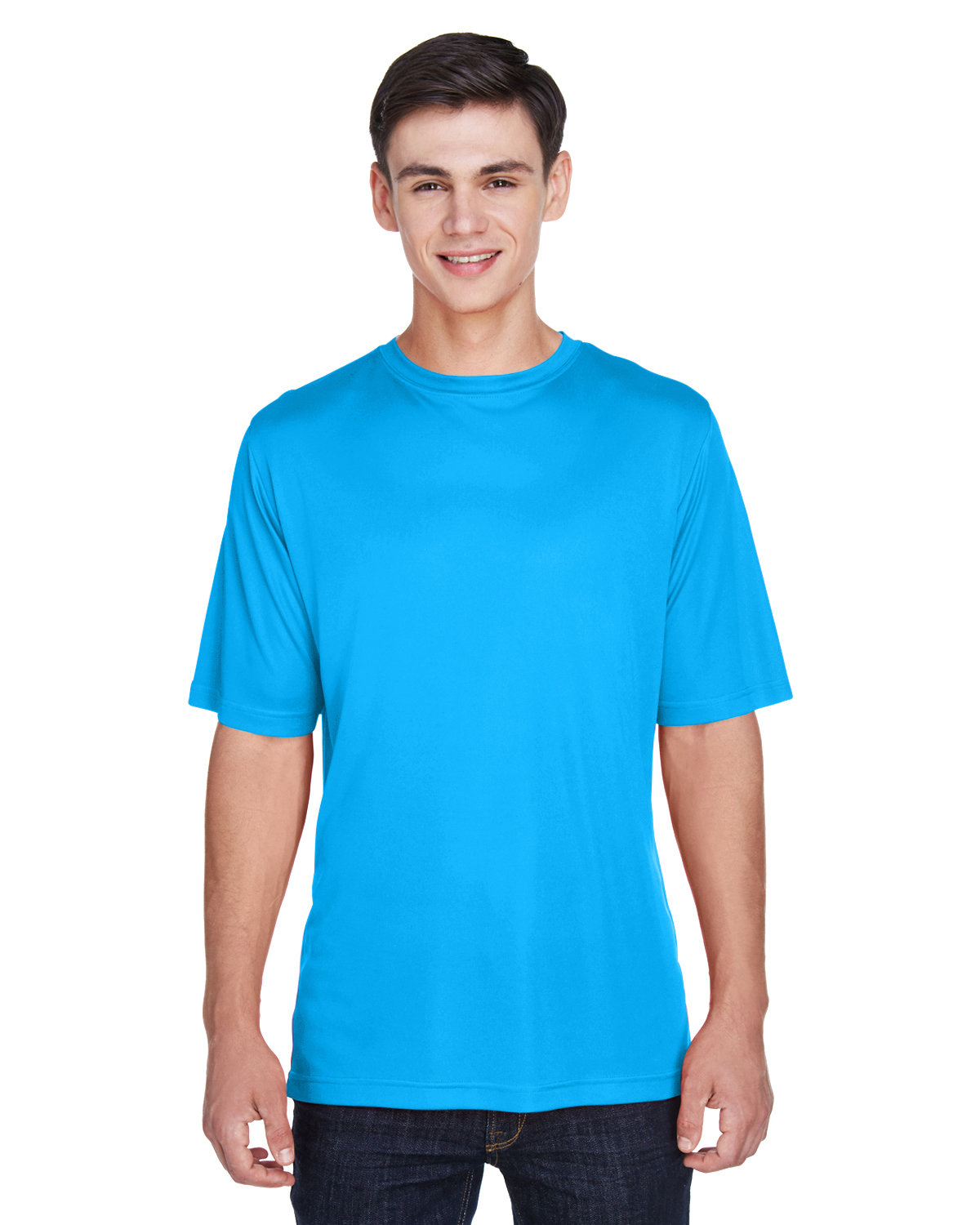 3 Pack Of Team 365 TT11 Mens 100% Polyester Tee Zone Performance Stylish T-Shirt - Picture 6 of 27