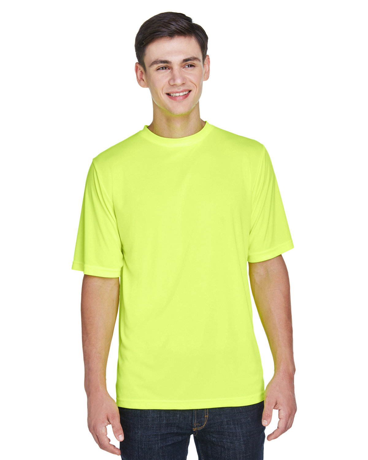3 Pack Of Team 365 TT11 Mens 100% Polyester Tee Zone Performance Stylish T-Shirt - Picture 7 of 27