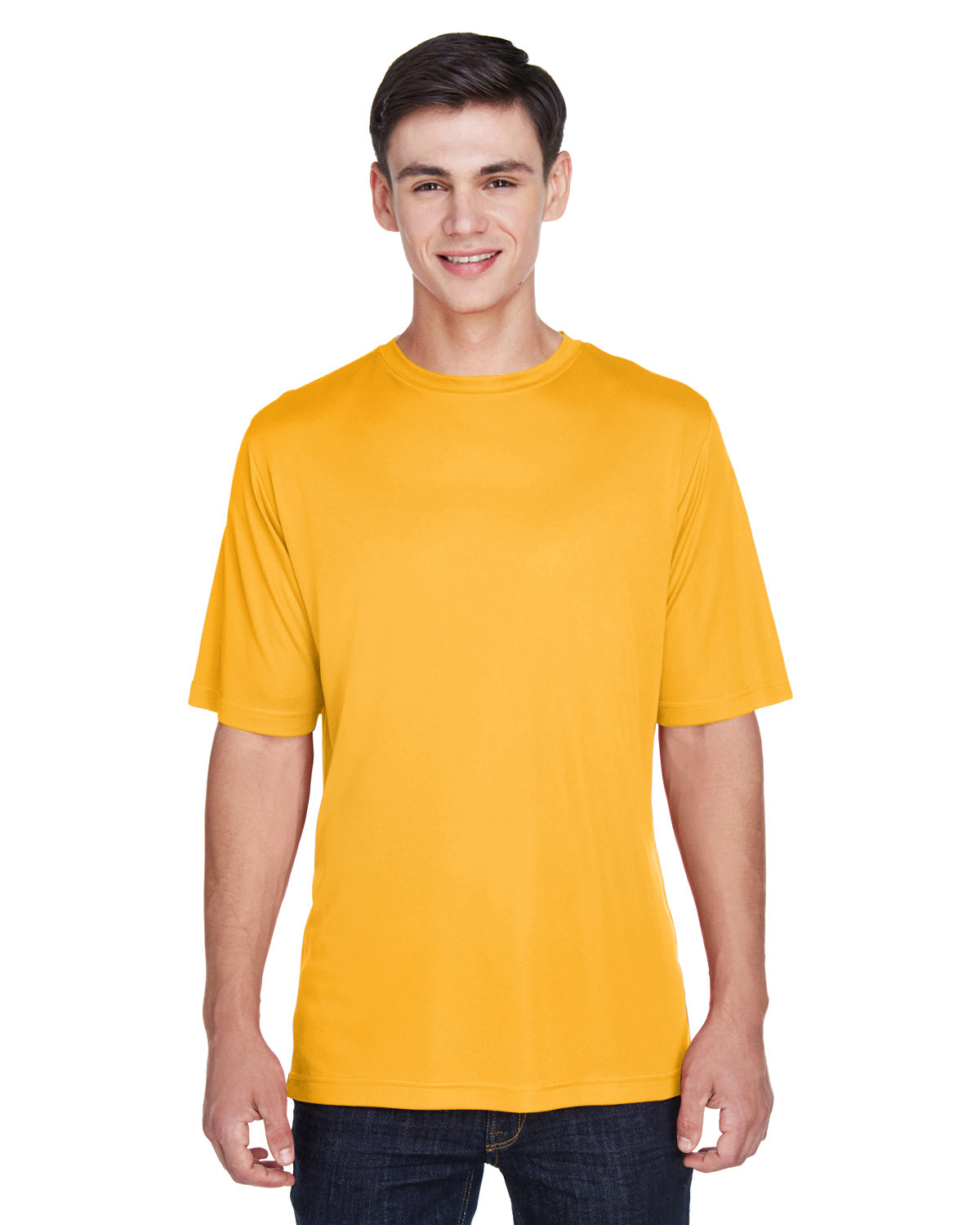 3 Pack Of Team 365 TT11 Mens 100% Polyester Tee Zone Performance Stylish T-Shirt - Picture 8 of 27