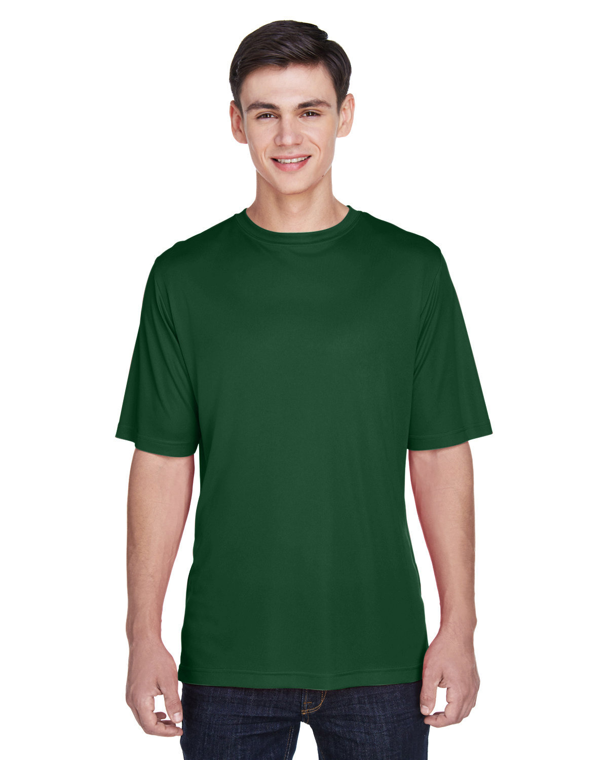 3 Pack Of Team 365 TT11 Mens 100% Polyester Tee Zone Performance Stylish T-Shirt - Picture 11 of 27