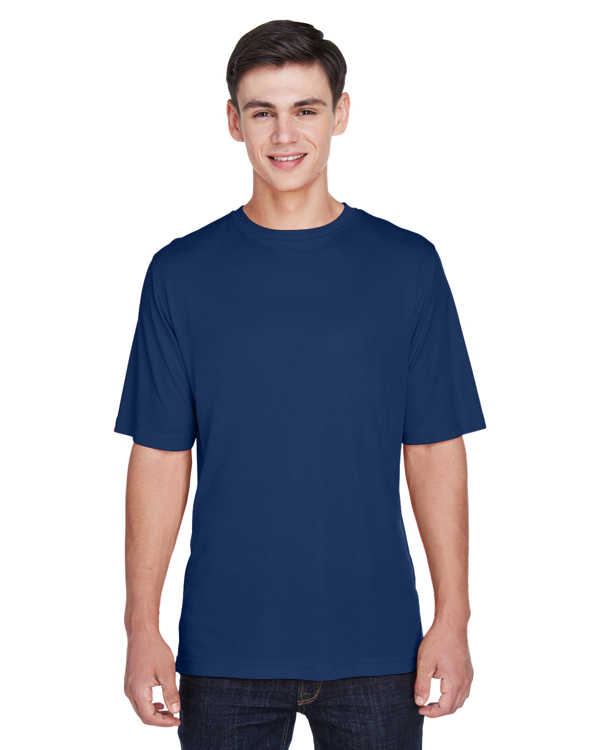 3 Pack Of Team 365 TT11 Mens 100% Polyester Tee Zone Performance Stylish T-Shirt - Picture 12 of 27