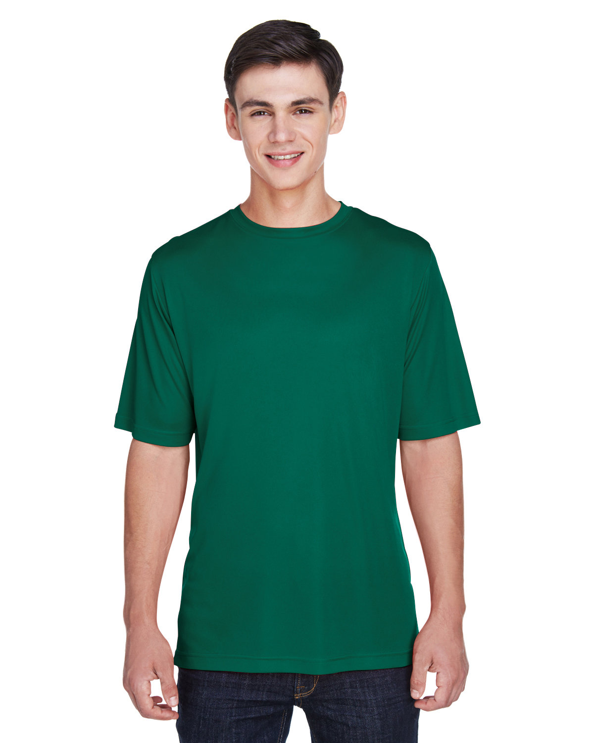 3 Pack Of Team 365 TT11 Mens 100% Polyester Tee Zone Performance Stylish T-Shirt - Picture 14 of 27
