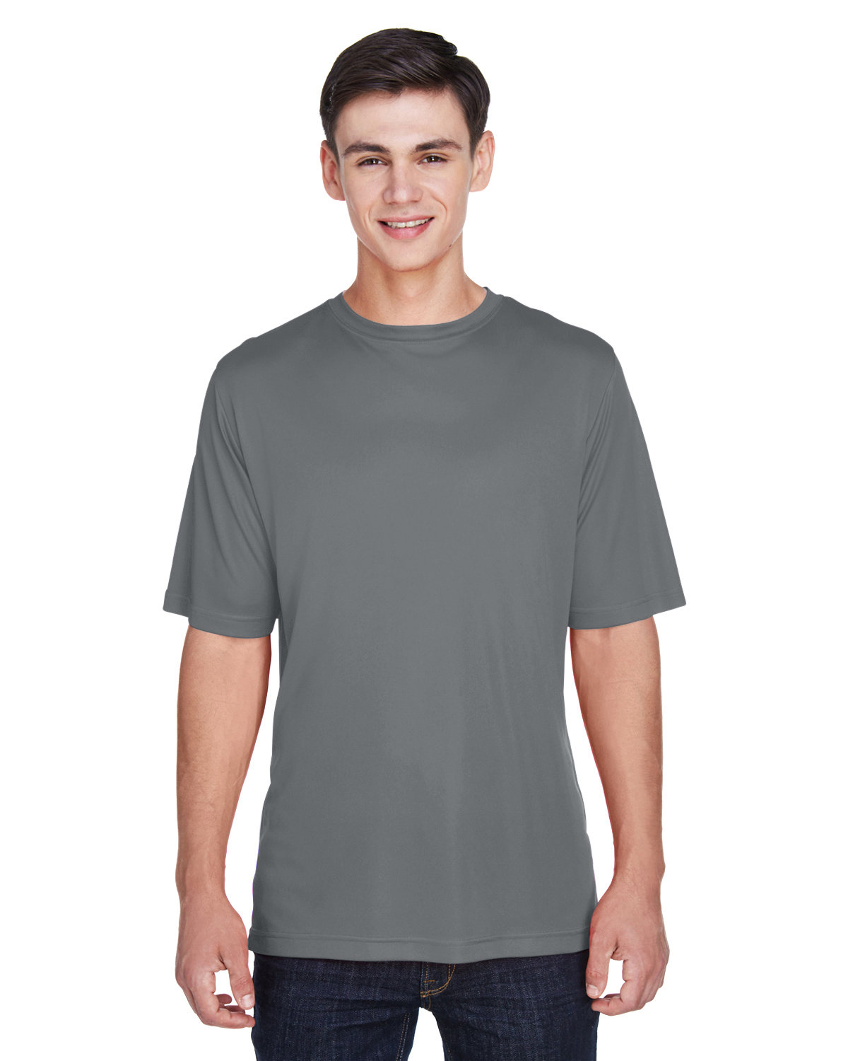 3 Pack Of Team 365 TT11 Mens 100% Polyester Tee Zone Performance Stylish T-Shirt - Picture 15 of 27