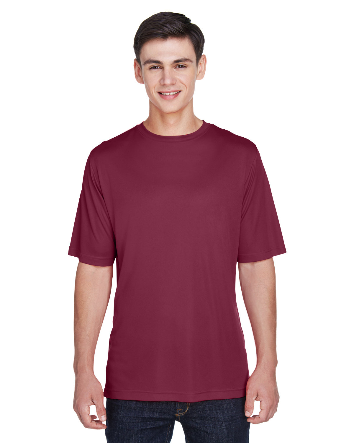 3 Pack Of Team 365 TT11 Mens 100% Polyester Tee Zone Performance Stylish T-Shirt - Picture 18 of 27