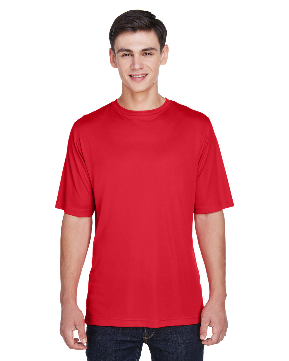 3 Pack Of Team 365 TT11 Mens 100% Polyester Tee Zone Performance Stylish T-Shirt - Picture 21 of 27