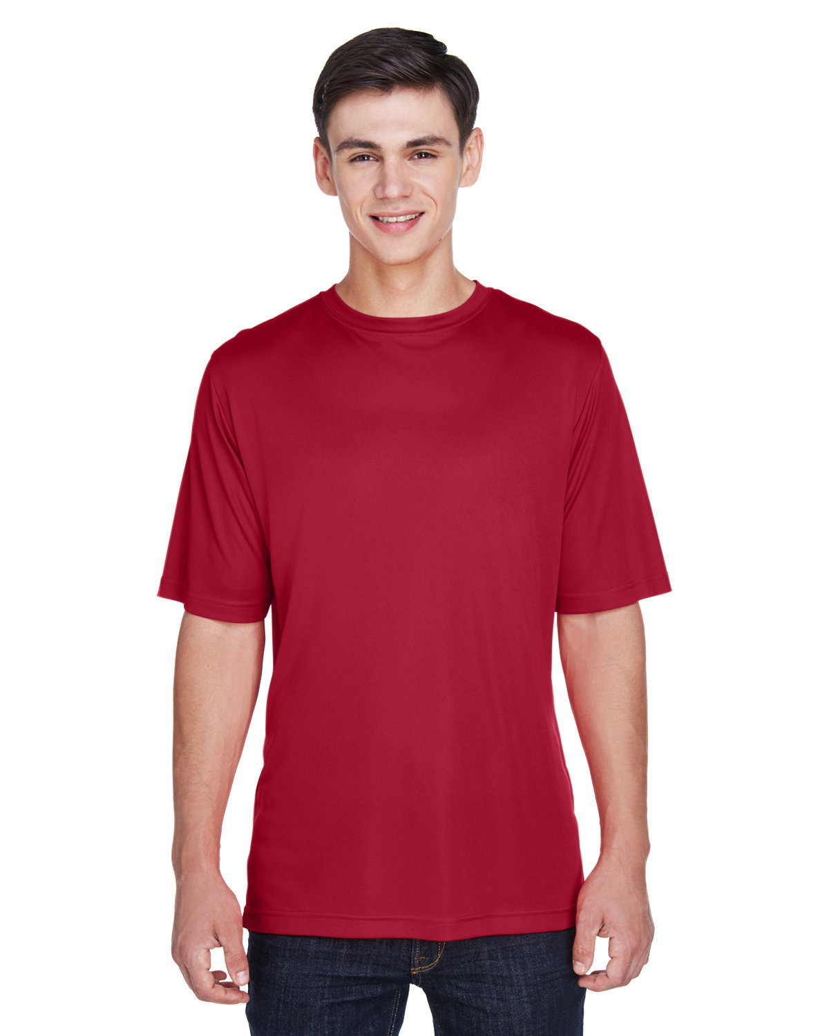 3 Pack Of Team 365 TT11 Mens 100% Polyester Tee Zone Performance Stylish T-Shirt - Picture 23 of 27