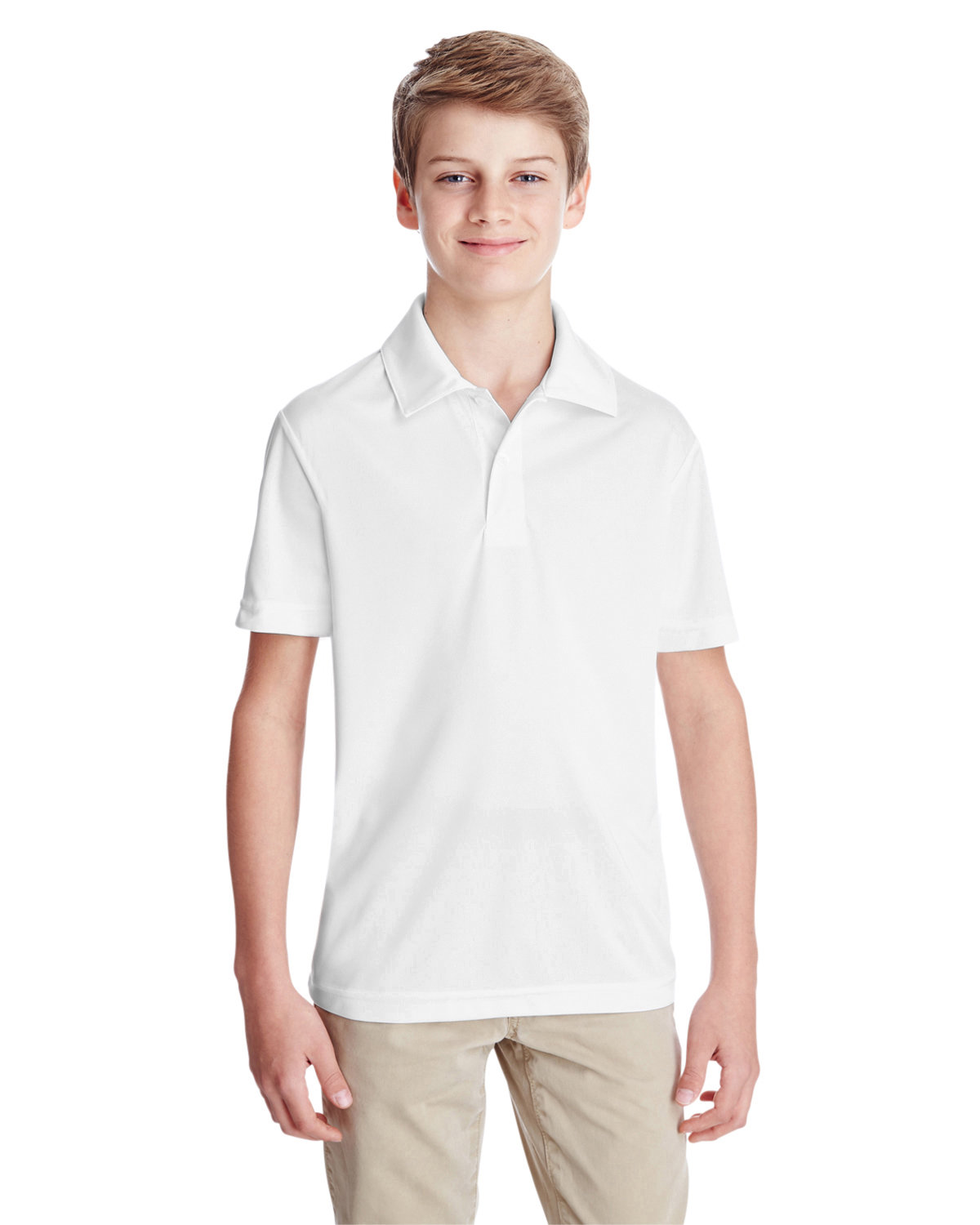 2 Pack Of Team 365 TT51Y Youth Moisture Wicks & UV Protect Zone Performance Polo - Picture 9 of 9